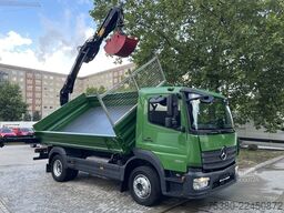 mercedes-benz Atego 1224 Zweiseitenkipper Kran Greifer *Klima*