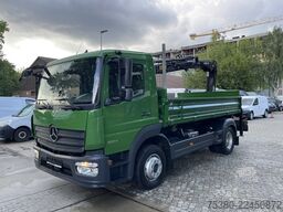 mercedes-benz Atego 1224 Zweiseitenkipper Kran Greifer *Klima*