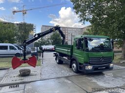 mercedes-benz Atego 1224 Zweiseitenkipper Kran Greifer *Klima*