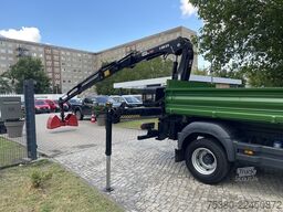 mercedes-benz Atego 1224 Zweiseitenkipper Kran Greifer *Klima*