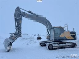 Volvo EC250EL Tracked Excavator - GPS - Rototilt & 2 Buc