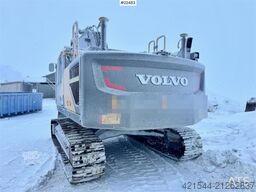 Volvo EC250EL Tracked Excavator - GPS - Rototilt & 2 Buc