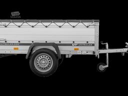 Unitrailer Garden 201 KIPP ALU mit Bordwandaufsatz
