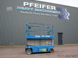 Genie GS3246 Electric, Working Height 11.75 m, 318kg Cap