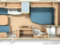 FENDT Saphir 465 SFB Sackmarkise / Fahrradträger, Trum