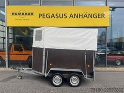  KH Anhängerbau 2 Pferdeanhänger Holz/Plane 2t.