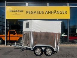 Alf ALF 2 Pferdeanhänger Viehanhänger Holz/Plane 2t.