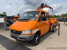 MERCEDES-BENZ Sprinter 413 CDI 4X4 ALLRAD DoKa+Kran Atlas 35.1
