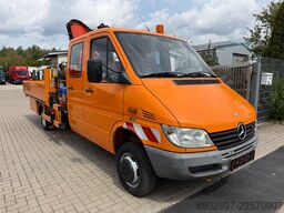 MERCEDES-BENZ Sprinter 413 CDI 4X4 ALLRAD DoKa+Kran Atlas 35.1