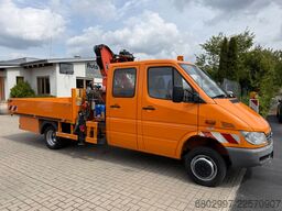 MERCEDES-BENZ Sprinter 413 CDI 4X4 ALLRAD DoKa+Kran Atlas 35.1