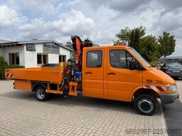MERCEDES-BENZ Sprinter 413 CDI 4X4 ALLRAD DoKa+Kran Atlas 35.1
