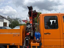MERCEDES-BENZ Sprinter 413 CDI 4X4 ALLRAD DoKa+Kran Atlas 35.1