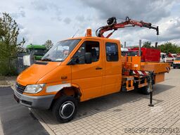 MERCEDES-BENZ Sprinter 413 CDI 4X4 ALLRAD DoKa+Kran Atlas 35.1