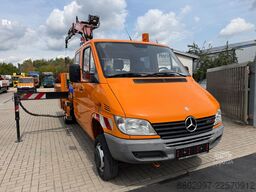 MERCEDES-BENZ Sprinter 413 CDI 4X4 ALLRAD DoKa+Kran Atlas 35.1