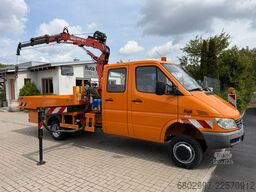 MERCEDES-BENZ Sprinter 413 CDI 4X4 ALLRAD DoKa+Kran Atlas 35.1