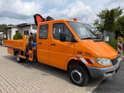 MERCEDES-BENZ Sprinter 413 CDI 4X4 ALLRAD DoKa+Kran Atlas 35.1