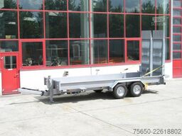 Möslein TT 11-E6x2  Tieflader für Fräsen breiten Rampen, Neu