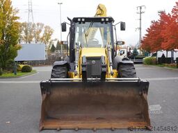 New Holland B 115 C backhoe loader / 1000 MTH !