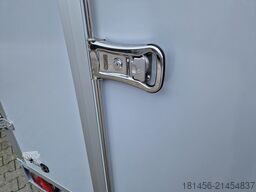 Saris GFK Koffer grau glatte Wände GO 306