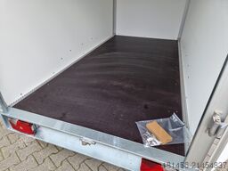 Saris GFK Koffer grau glatte Wände GO 306