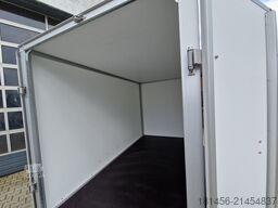 Saris GFK Koffer grau glatte Wände GO 306