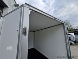 Saris GFK Koffer grau glatte Wände GO 306