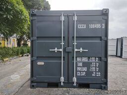 8 Fuß Seecontainer / Lagercontainer /one Way / RAL 7035/7016 / Minicontainer