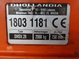 DAF CF 410 Bak +Dhollandia 2000 kg klep. Black Edition