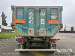 Benalu Semitrailer Tipper Steel half pipe body 39m³