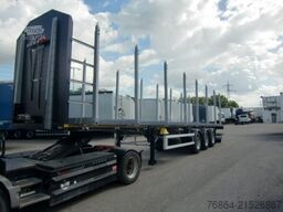 MEGA TIMBER LONG HOLZAUFLIEGER 8 RUNGENPAARE 3. ACHSE LIFTACHSE