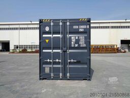 20 Fuß High Cube Seecontainer / RAL 7016 Lagercontainer / Anthrazit / one Way