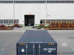 20 Fuß High Cube Seecontainer / RAL 7016 Lagercontainer / Anthrazit / one Way