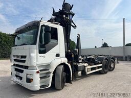 IVECO IVECO STRALIS 450 SCARRABILE USATO CON GRU