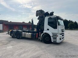 IVECO IVECO STRALIS 450 SCARRABILE USATO CON GRU