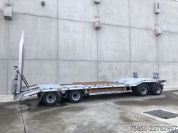 Möslein T 4 VB H1  neuer 4 Achs Tieflader hydraulischen Rampen