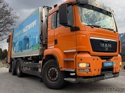 MAN TGS 26.480 6X2 EEV MÜLLWAGEN BLATT LUFT LIFT GEL