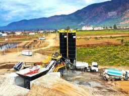 FABO mobile concrete mixing plants 100 m³/h Mobile Concrete Mixing Plant