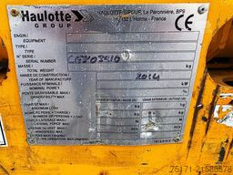 Haulotte Optimum 8 Electric, 7.77m Working Height, 230kg Ca