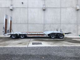 Möslein T 4 VB H1 neuer 4 Achs Tieflader hydraulischen Rampen