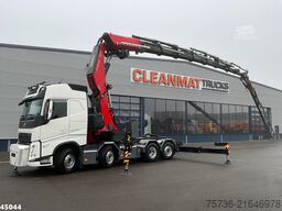 Volvo FH 540 8x2 Fassi 145 Tonmeter laadkraan + Fly-J...