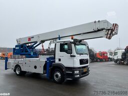 Man TGM 15.290 Klaas 35 meter Dachdecker Kran
