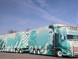 Scania R560 V8 R560 | BERTHONS HOT ROD | CUSTOM SPECIA...