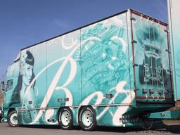 Scania R560 V8 R560 | BERTHONS HOT ROD | CUSTOM SPECIA...