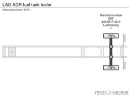 LAG ADR fuel tank trailer