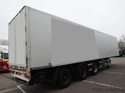 Jumbo Closed box trailer with chain system