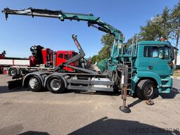 MAN TGS 26.360 6x2 HOOKLIFT + CRANE TEREX ATLAS TLC...