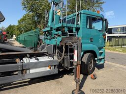 MAN TGS 26.360 6x2 HOOKLIFT + CRANE TEREX ATLAS TLC...