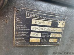 LINDE H40 Gelände Stapler / Ersatzteilspender