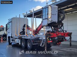 Mercedes Actros 2663 Actros 6X4 Timber truck FTG V10CX.8...