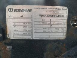 KRONE AZ Wechselfahrgestell Anhänger